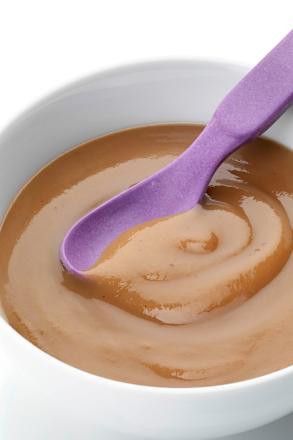 Früchte Trockenpflaume in Apfel nach dem 4. Monat, Demeter dmBio