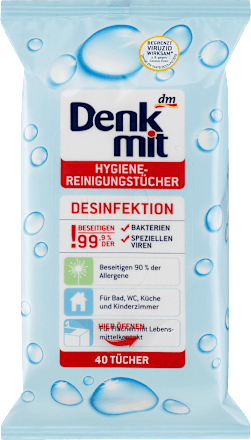 Desinfektions- Tücher Denkmit