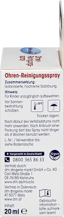 Ohren-Reinigungs-Spray Mivolis