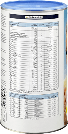 Mahlzeitenersatz, Diät-Vitalkost-Pulver, Vanille-Geschmack Mivolis