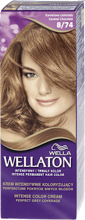 Farba do włosów 8/74 Karmelowa Czekolada Wellaton