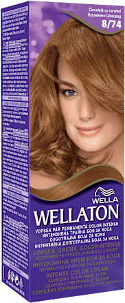 Дълготрайна боя за коса - Nr. 8/74 Wellaton