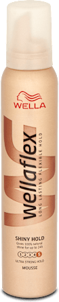 Пяна за коса Shiny Hold wellaflex