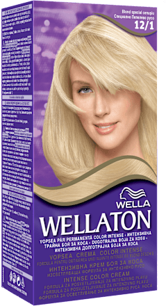 Дълготрайна боя за коса - Nr. 12/1 Wellaton