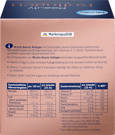 Beauty Kollagen, Trinkampullen 20 St. Mivolis