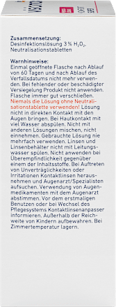 Peroxidlösung Komfort Super + Kontaktlinsenbehälter VISIOMAX