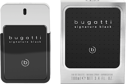 Apă de toaletă singature black bărbați bugatti