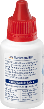 Kontaktlinsen-Pflegemittel Hartlinsenreiniger VISIOMAX