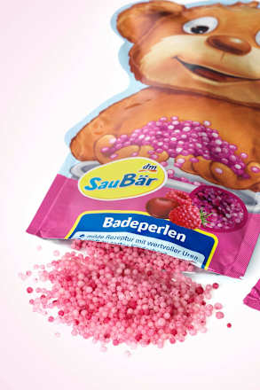 Kinder Badezusatz Badeperlen SauBär