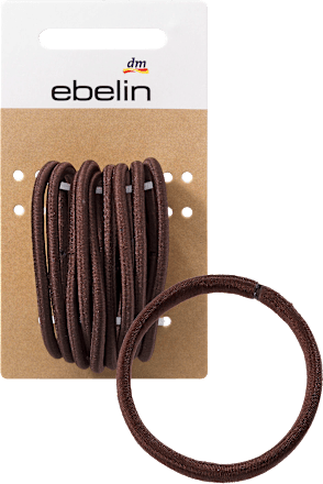 Haargummis braun ebelin