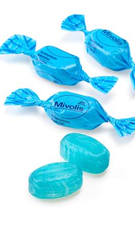 Bonbon, Atemfrei, zuckerfrei Mivolis