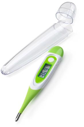 Digitales Fieberthermometer mit flexibler Messspitze Mivolis