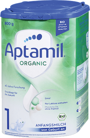 ORGANIC 1 početna mlečna formula za odojčad, od rođenja do 6 meseci Aptamil
