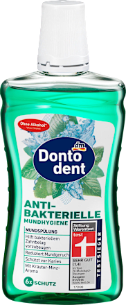 Mundspülung antibakterielle Mundhygiene Dontodent