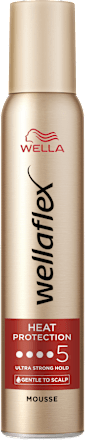 Spumă de păr cu protecție termică wellaflex