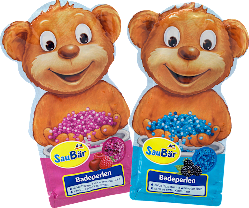 Kinder Badezusatz Badeperlen SauBär