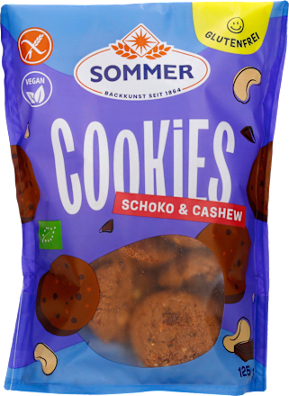 Cookies, Choco & Cashew, glutenfrei SOMMER