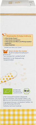 Getreidebrei Hirse nach dem 4. Monat dmBio