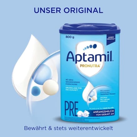 Anfangsmilch 1 Pronutra von Geburt an Aptamil