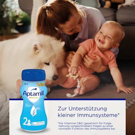 Folgemilch 2 trinkfertig nach dem 6. Monat Aptamil