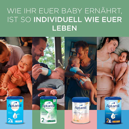 Folgemilch 2 Organic nach dem 6. Monat Aptamil