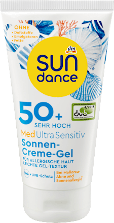 Sonnencreme Gel, MED ultra sensitiv, LSF 50+ SUNDANCE