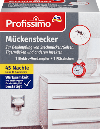 Mückenstecker 1 Elektro-Verdampfer + 1 Fläschchen Profissimo