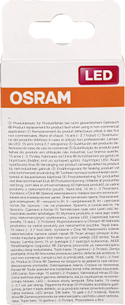 Żarówka LED klasyczna 8,5W/827 E27 OSRAM