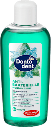 Mundspülung antibakterielle Mundhygiene Dontodent