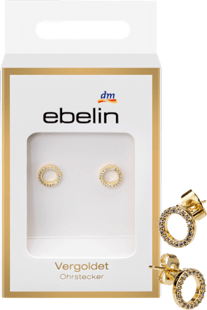 Kolczyki w kolorze złota ebelin