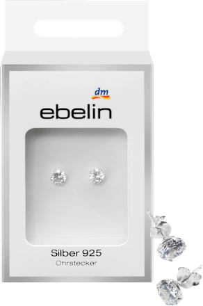 Srebrne kolczyki ebelin