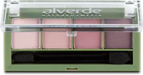 Paleta senčil za veke QUATTRO 50 Rose Garden alverde NATURKOSMETIK