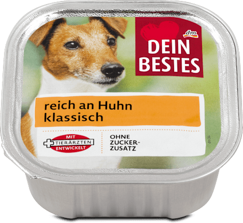 Hrană pentru câini cu carne de pui Dein Bestes