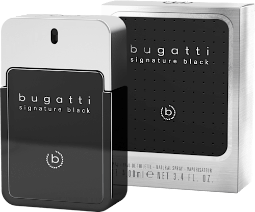 Pánska toaletná voda Signature Black bugatti