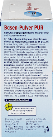 Basenpulver Pur Sticks Mivolis