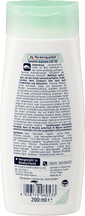 Sonnenbalsam Sensitiv LSF 30 SUNDANCE