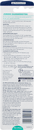 Zahnbürste Kinder Junior, ab 6 Jahre weich (Doppelpack) Dontodent