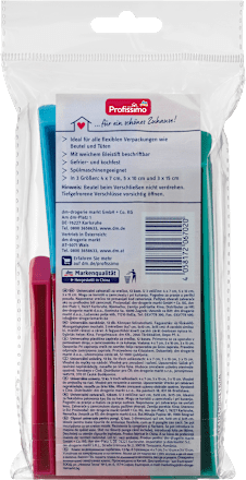 Universalverschlüsse in 3 Größen Profissimo