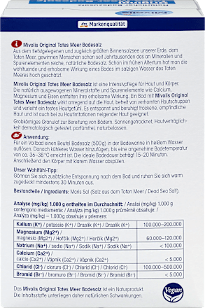 Original Totes Meer Badesalz Mivolis