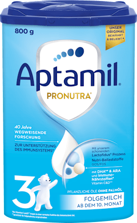 Pronutra™ 3 prijelazna hrana za dojenčad od navršenih 10. mjeseci Aptamil