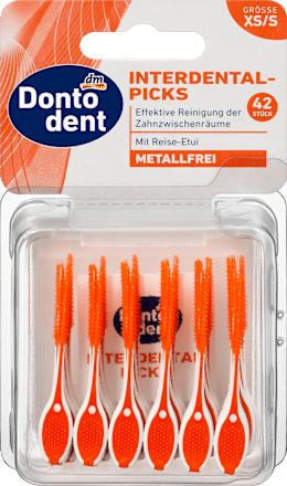 Interdental Picks Orange XS/S Dontodent