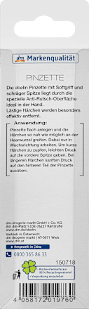 Pinzette mit Softgriff ebelin