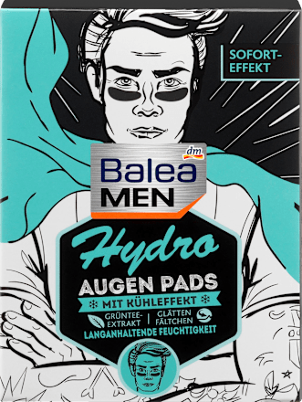 Augenpads Hydro (6 Paar) Balea MEN