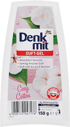 Osvežilec zraka v gelu vonj Cozy Cotton Denkmit