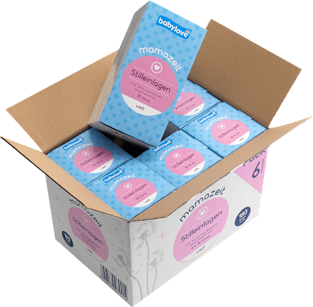 Mamazeit Stilleinlagen weiß, 6x30 Stück babylove Mama