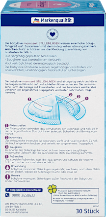 mamazeit Stilleinlagen weiß  babylove Mama