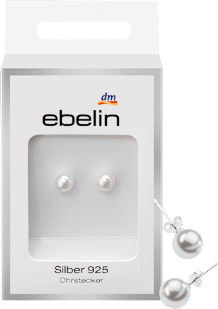 Srebrne kolczyki ebelin