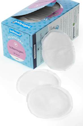 Mamazeit Stilleinlagen weiß, 6x30 Stück babylove Mama