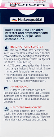 Intensivcreme Urea Ultra Sensitive Balea med