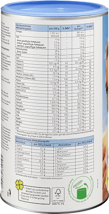 Mahlzeitenersatz, Diät-Vitalkost-Pulver, Vanille-Geschmack Mivolis